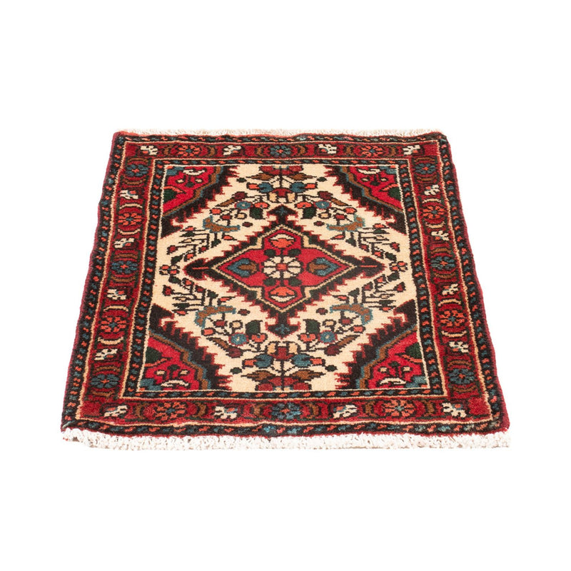 Tapis persan - Nomadic - 64 x 47 cm - crème