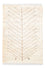 Tapis Gabbeh - Persan - 121 x 77 cm - blanc naturel