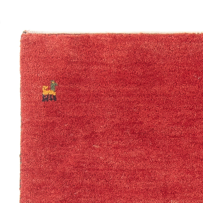 Tapis Gabbeh - Persan - 123 x 76 cm - rouge
