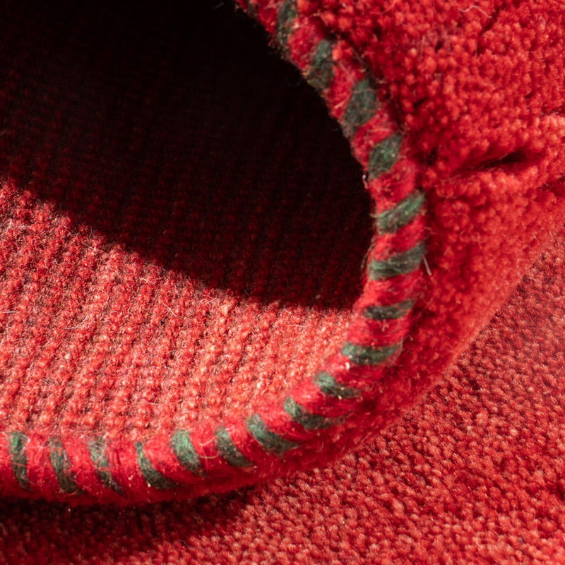 Tapis Gabbeh - Persan - 123 x 76 cm - rouge