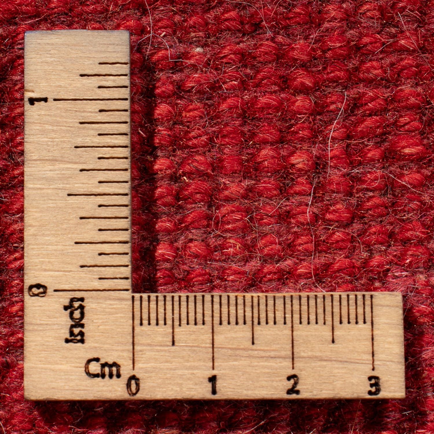 Tapis Gabbeh - Persan - 121 x 80 cm - rouge