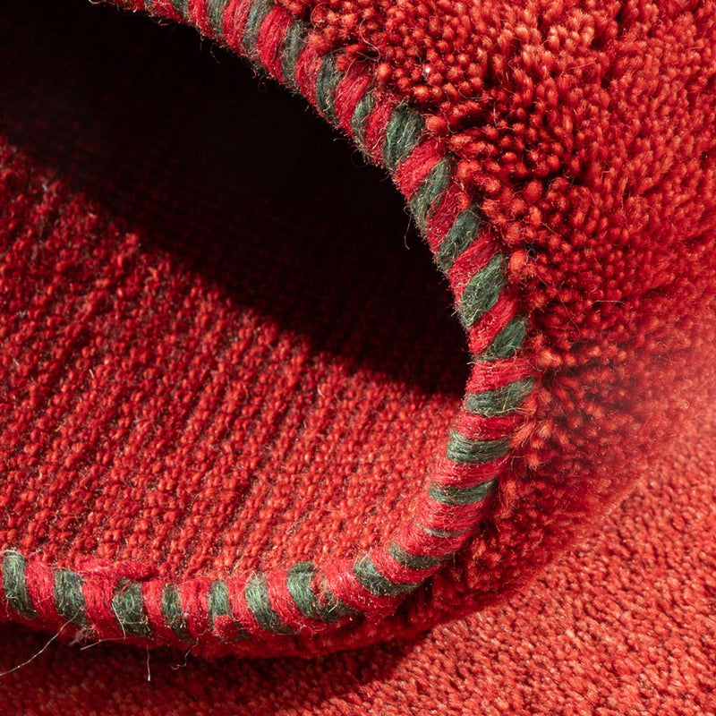 Tapis Gabbeh - Persan - 122 x 81 cm - rouge