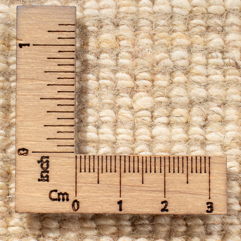 Tapis Gabbeh - Persan - 144 x 71 cm - blanc naturel