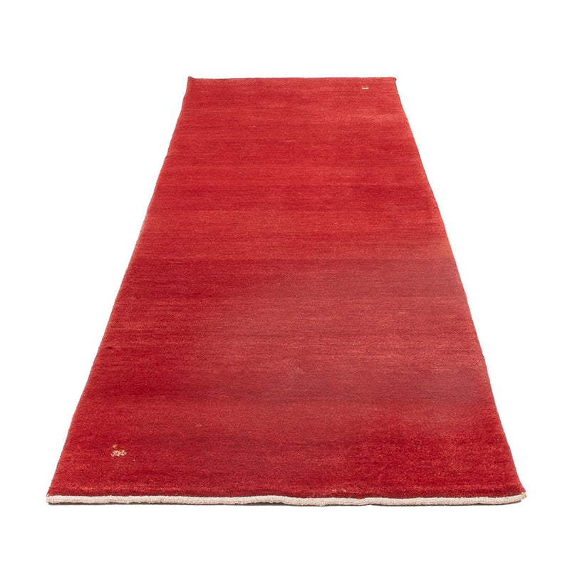 Tapis de couloir Tapis Gabbeh - Persan - 291 x 83 cm - rouge