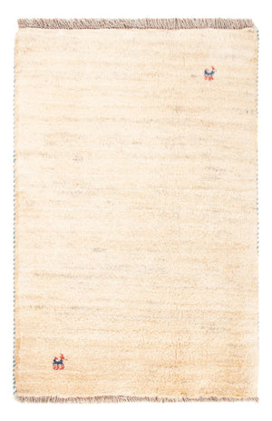 Tapis Gabbeh - Persan - 85 x 60 cm - beige clair