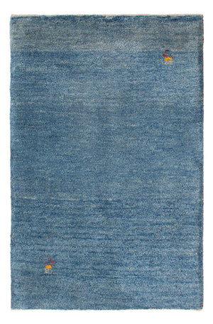 Tapis Gabbeh - Persan - 88 x 62 cm - bleu de mer