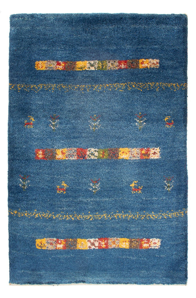 Tapis Gabbeh - Persan - 92 x 65 cm - multicolore