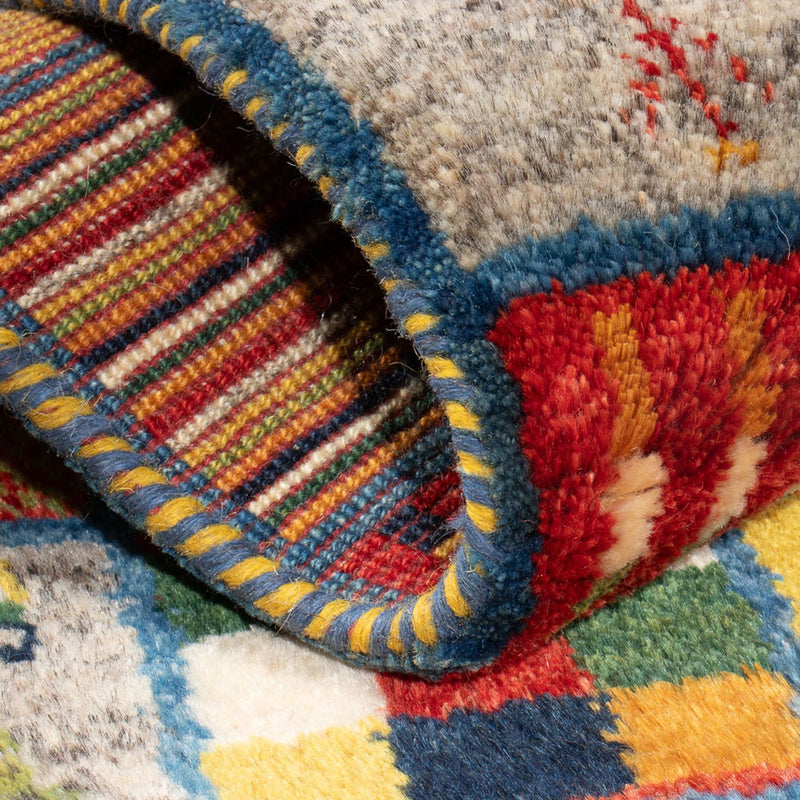 Tapis Gabbeh - Persan - 98 x 61 cm - multicolore