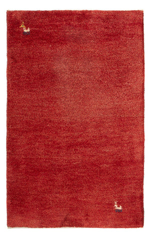 Tapis Gabbeh - Persan - 90 x 60 cm - rouge