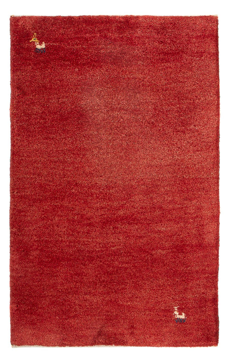 Gabbeh Teppich - Perser - 90 x 60 cm - rot
