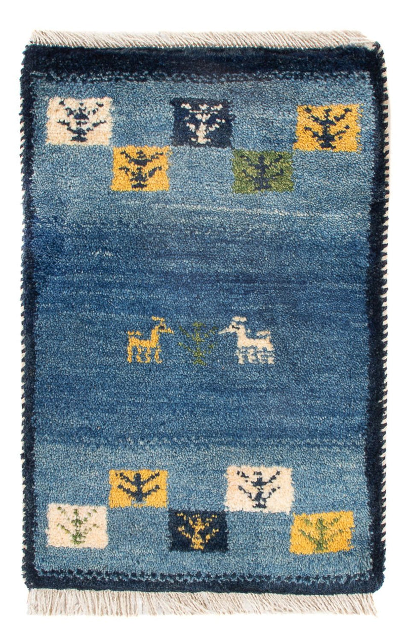 Tapis Gabbeh - Persan - 60 x 40 cm - multicolore