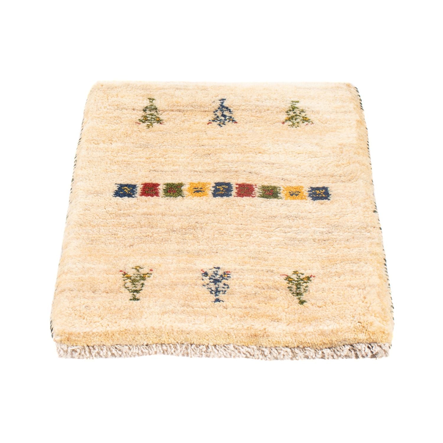Tapis Gabbeh - Persan - 60 x 40 cm - multicolore