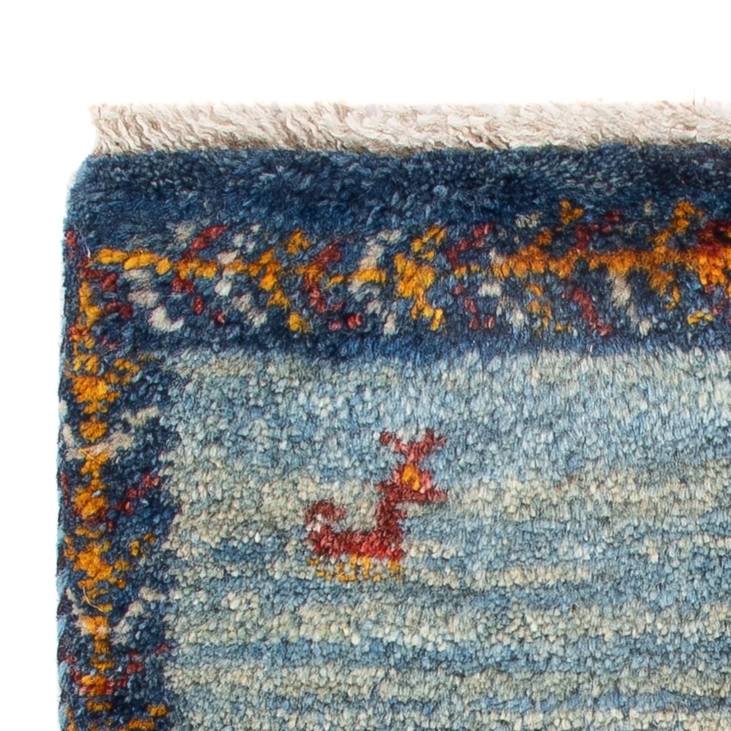 Tapis Gabbeh - Persan - 60 x 40 cm - multicolore