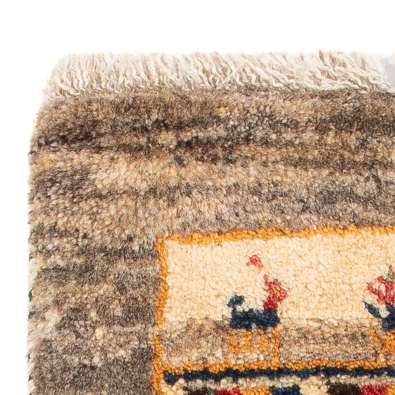 Tapis Gabbeh - Persan - 60 x 40 cm - multicolore