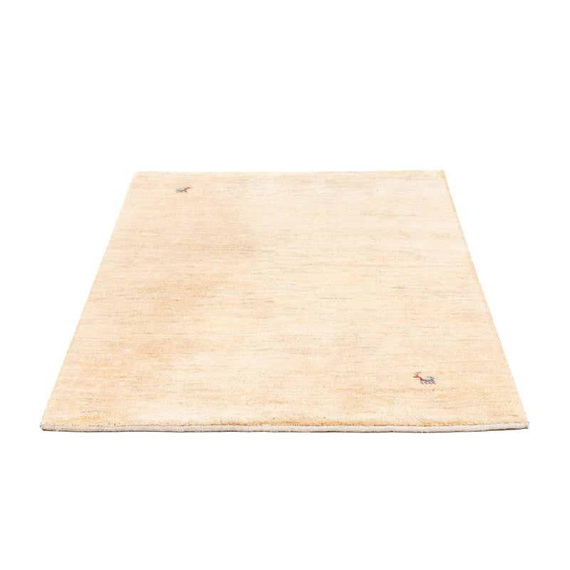 Tapis Gabbeh - Persan - 152 x 98 cm - blanc naturel