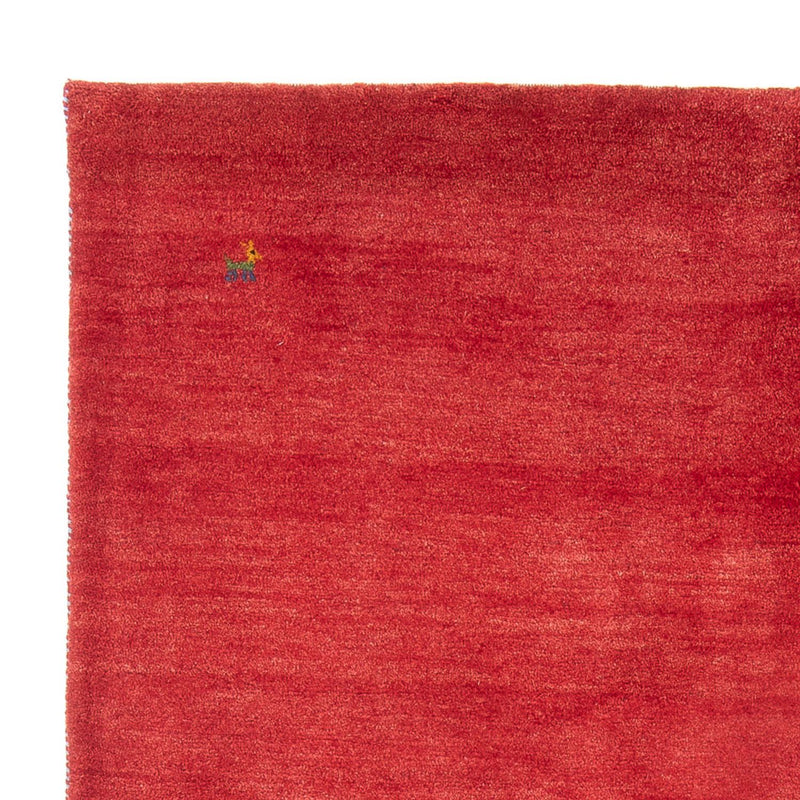 Tapis Gabbeh - Persan - 206 x 158 cm - rouge