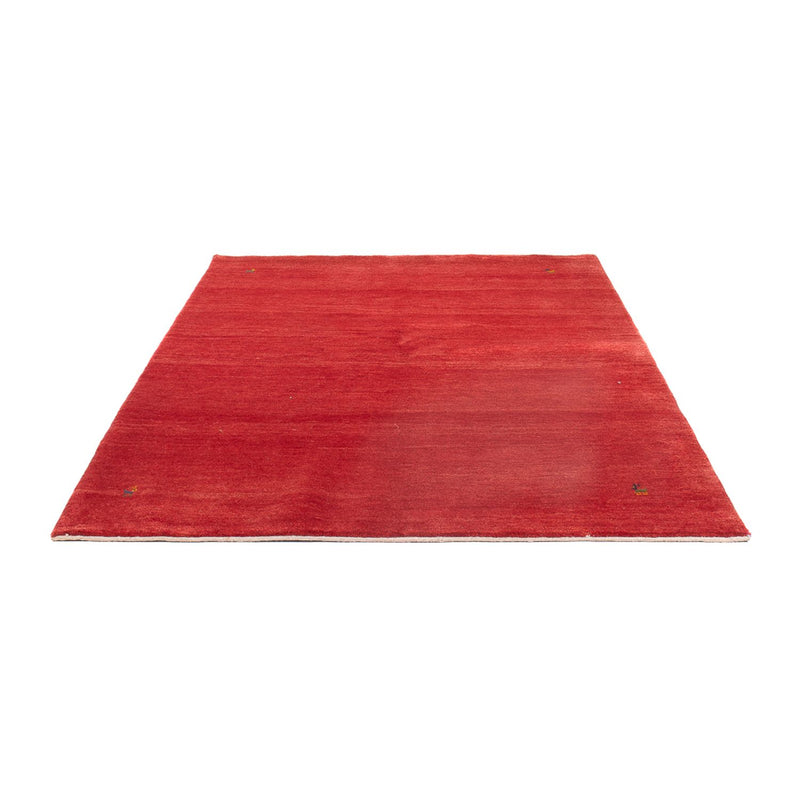 Tapis Gabbeh - Persan - 206 x 158 cm - rouge