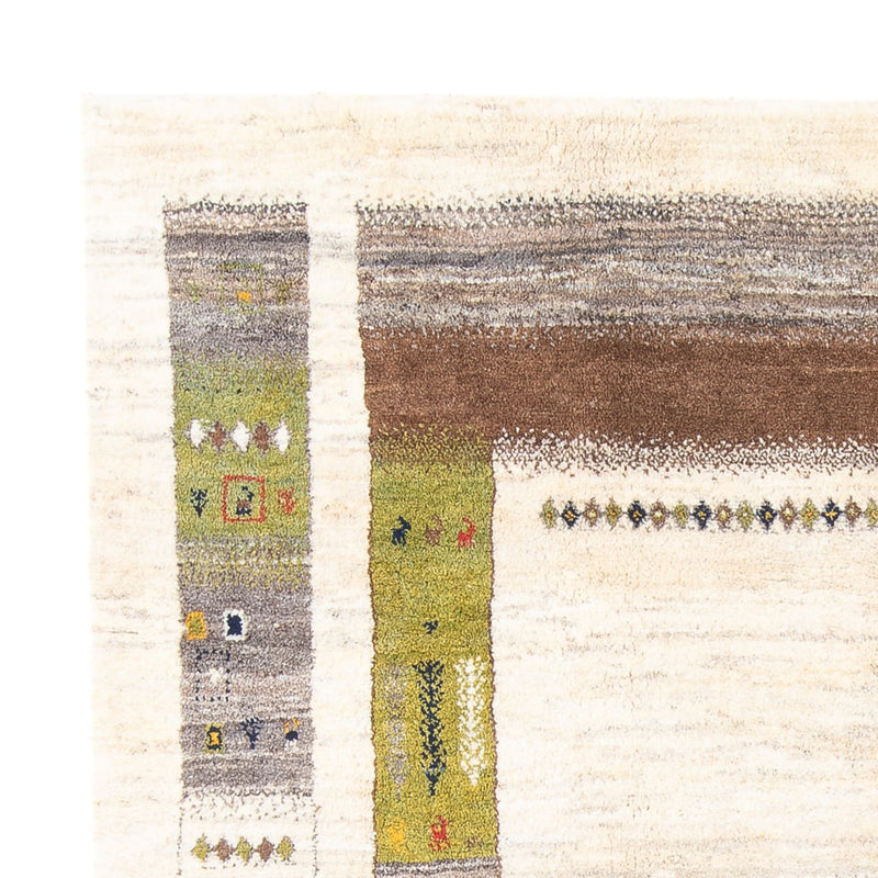 Tapis Gabbeh - Persan - 245 x 200 cm - crème