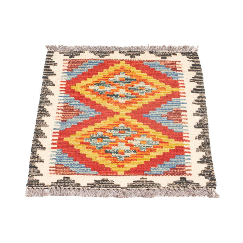 Tapis Kelim - Splash - 60 x 40 cm - multicolore