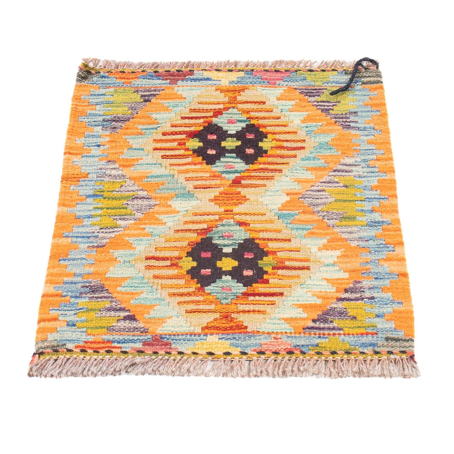 Tapis Kelim - Splash - 60 x 40 cm - multicolore