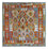 Tapis Kelim - Splash carré  - 154 x 152 cm - multicolore