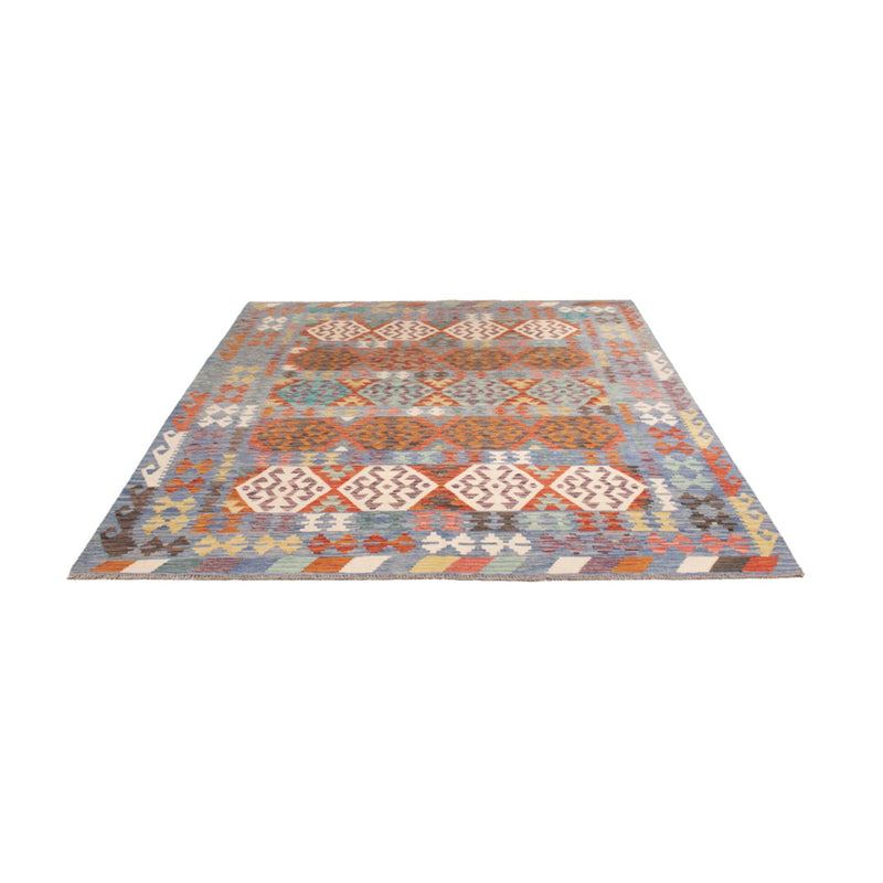 Tapis Kelim - Splash - 244 x 205 cm - multicolore