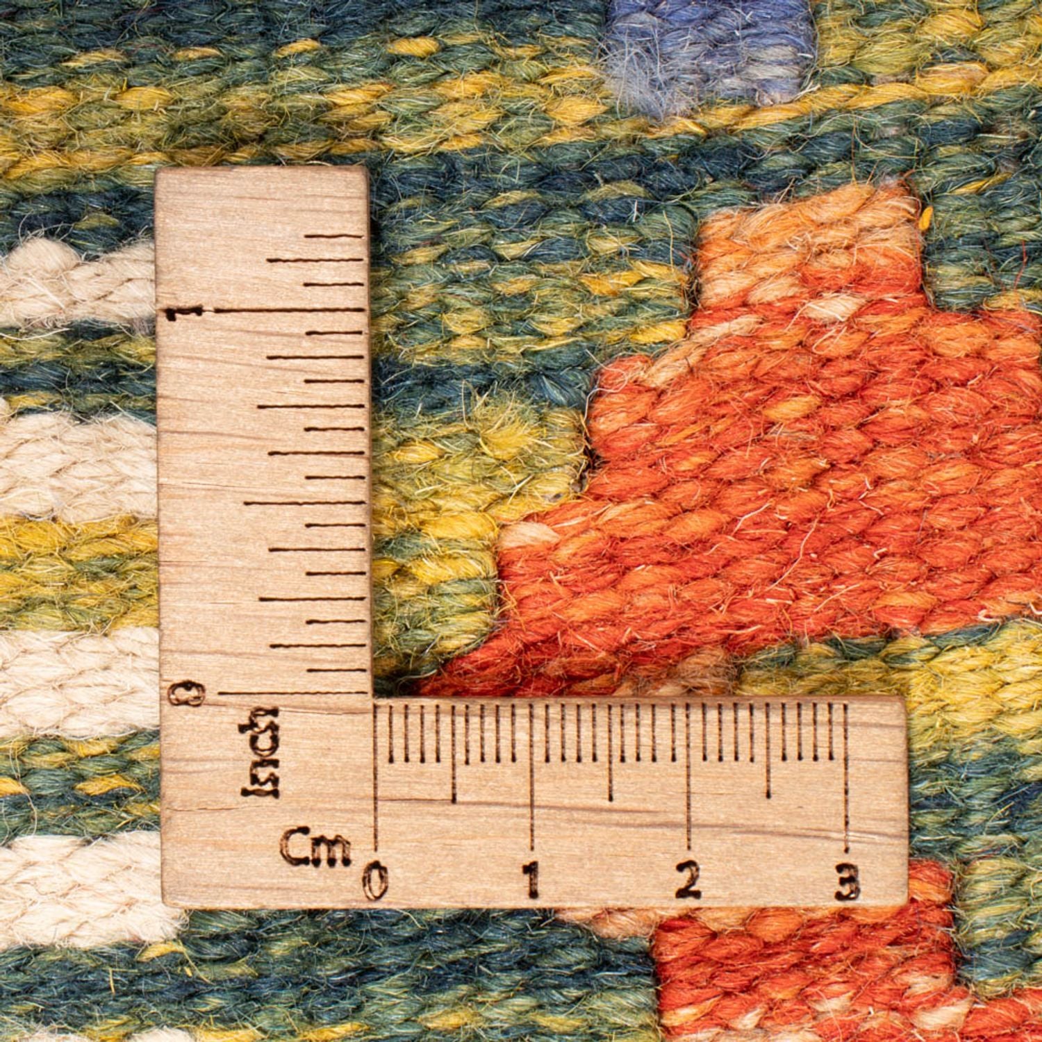 Tapis Kelim - Splash - 305 x 196 cm - multicolore