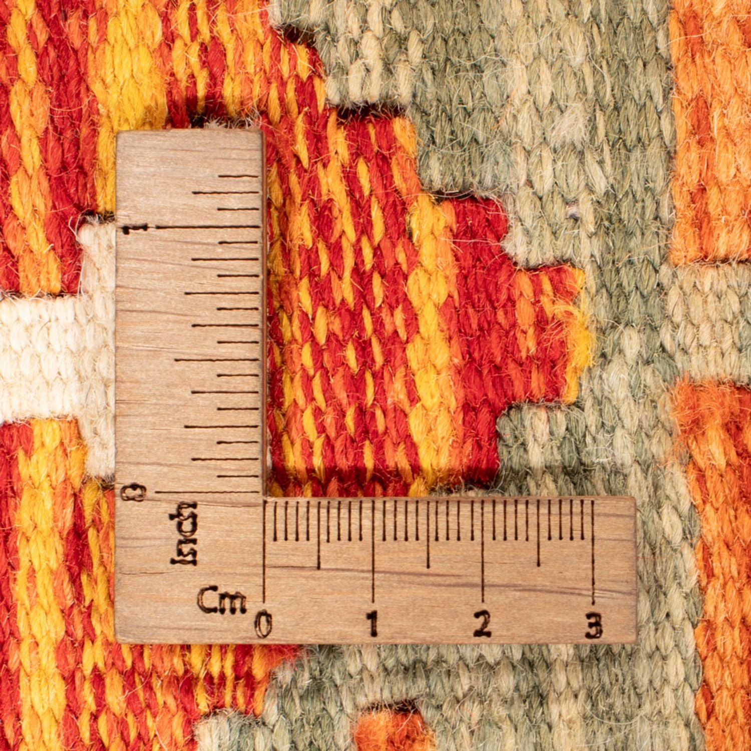 Tapis de couloir Tapis Kelim - Splash - 234 x 80 cm - multicolore