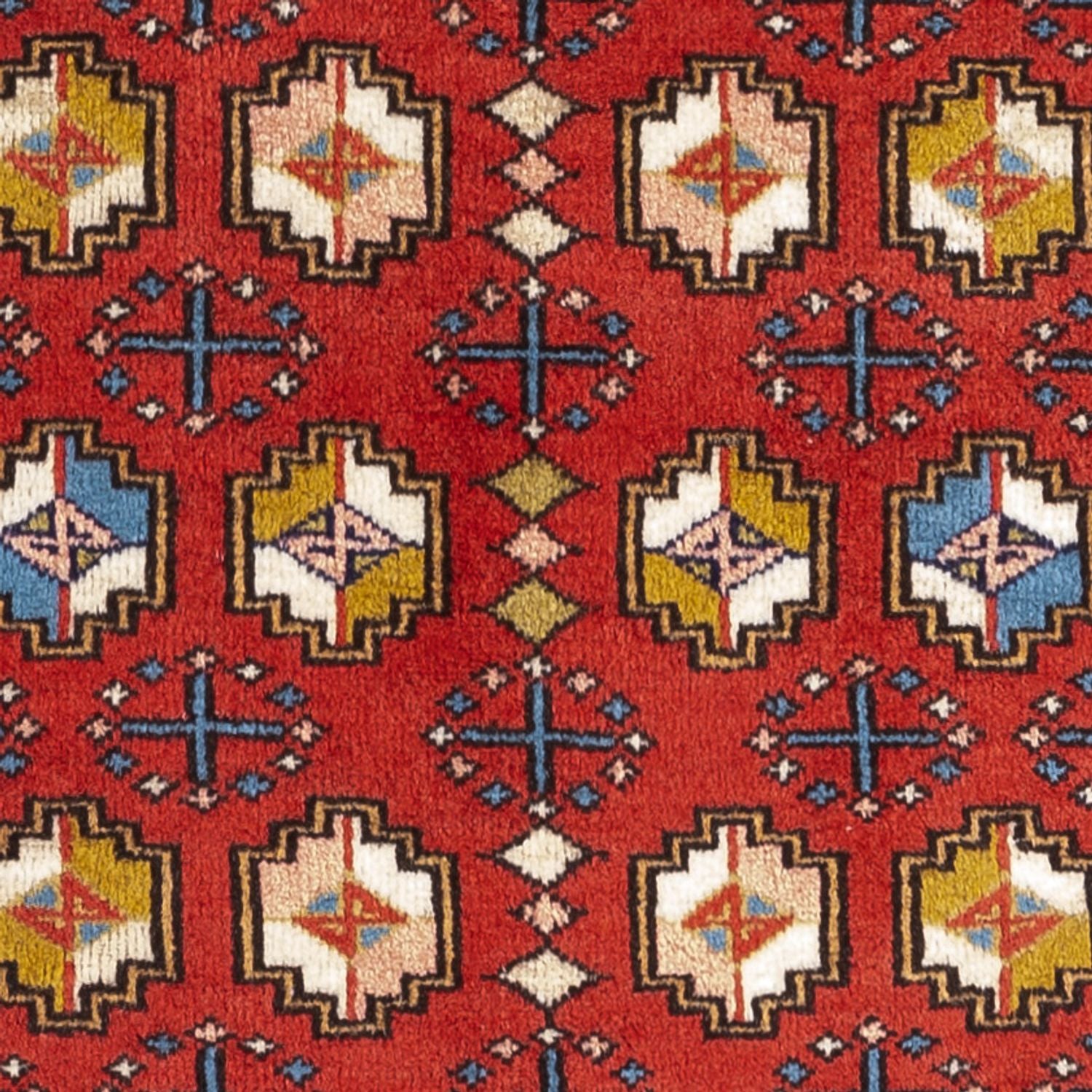 Tapis persan - Nomadic - 123 x 65 cm - rouge