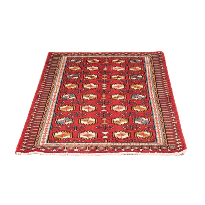 Tapis persan - Nomadic - 123 x 65 cm - rouge