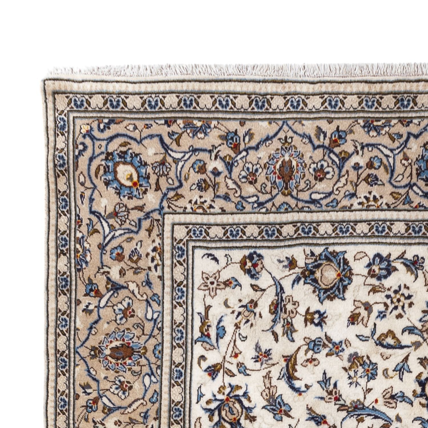 Tapis persan - Nain - 310 x 200 cm - crème