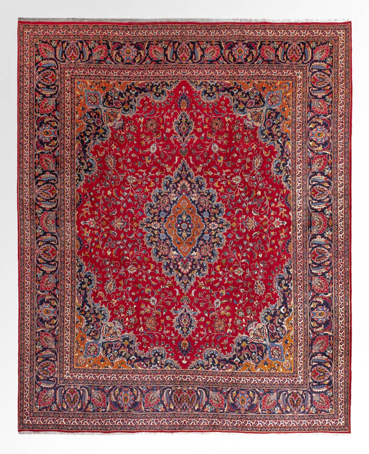 Perserteppich - Classic quadratisch  - 346 x 303 cm - rot