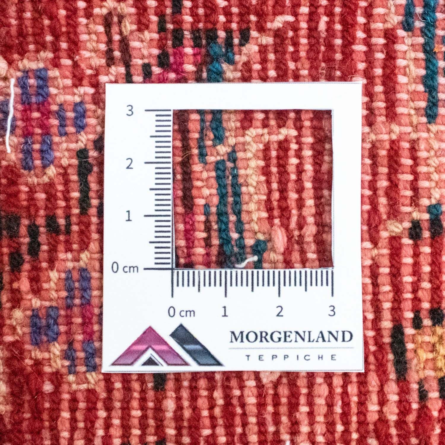 Tapis persan - Nomadic - 70 x 50 cm - rouge