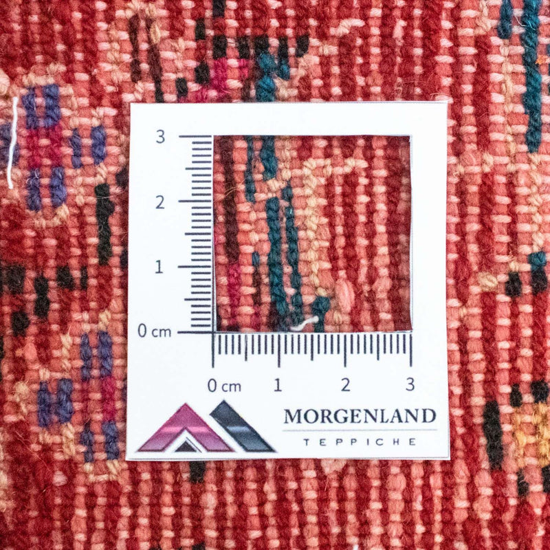 Tapis persan - Nomadic - 70 x 50 cm - rouge