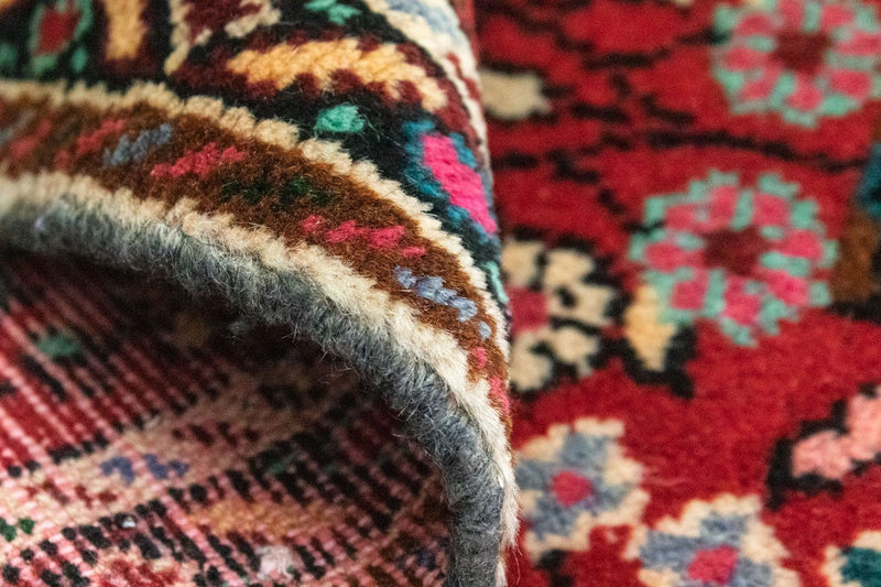 Tapis persan - Nomadic - 70 x 50 cm - rouge