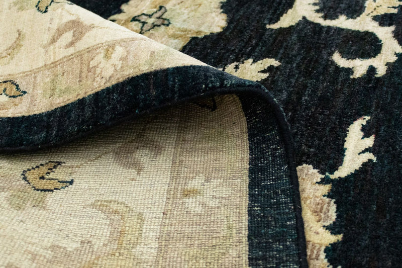 Tapis Ziegler - 355 x 275 cm - bleu