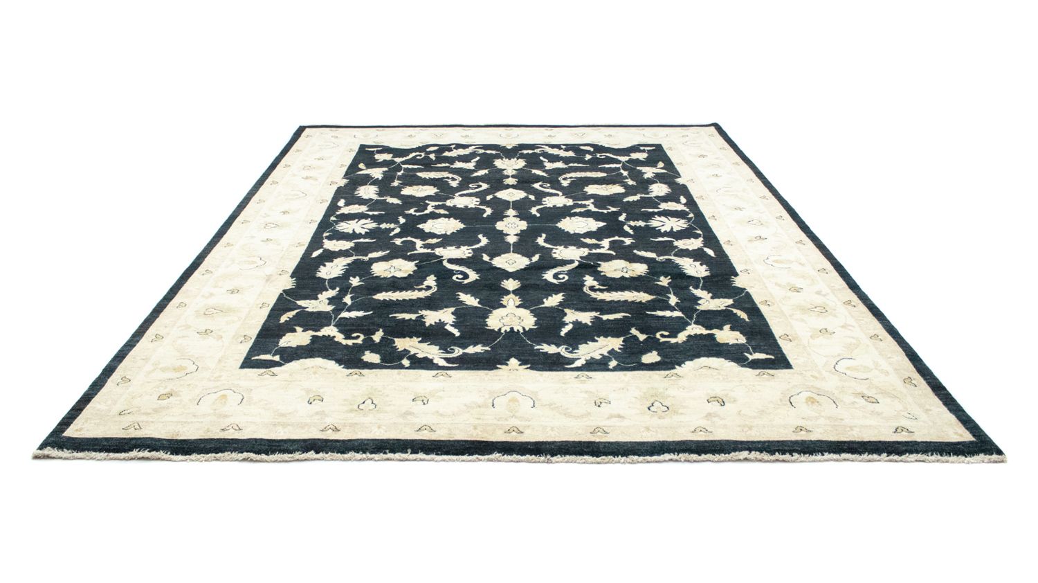 Tapis Ziegler - 355 x 275 cm - bleu