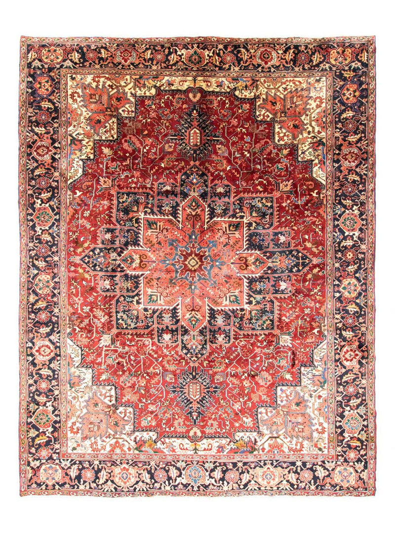 Tapis persan - Nomadic - 390 x 305 cm - rouge