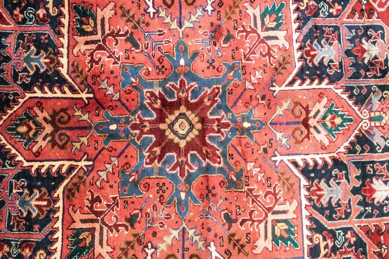 Tapis persan - Nomadic - 390 x 305 cm - rouge