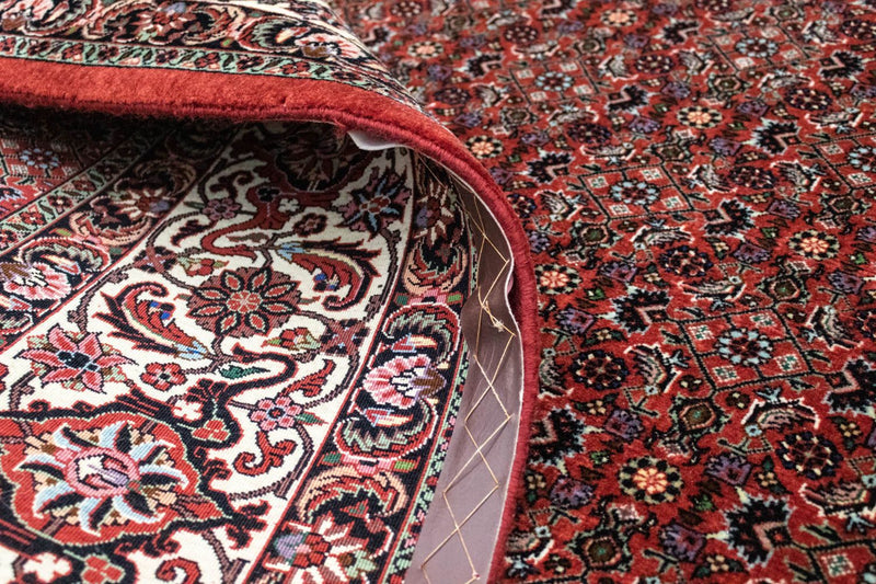 Tapis persan - Bidjar - 301 x 256 cm - marron