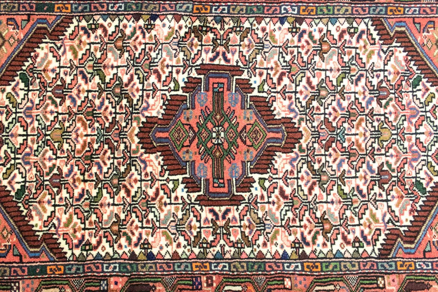 Tapis persan - Nomadic - 130 x 90 cm - beige