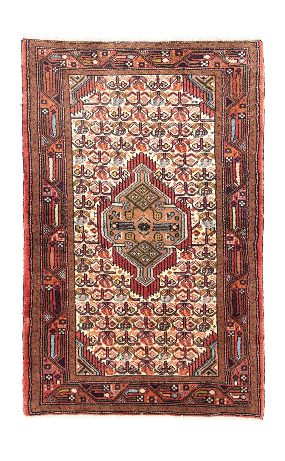 Tapis persan - Nomadic - 123 x 75 cm - beige