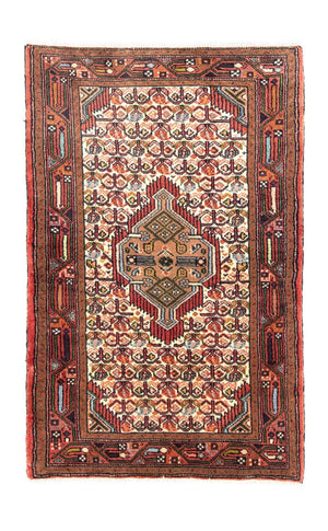 Tapis persan - Nomadic - 123 x 75 cm - beige