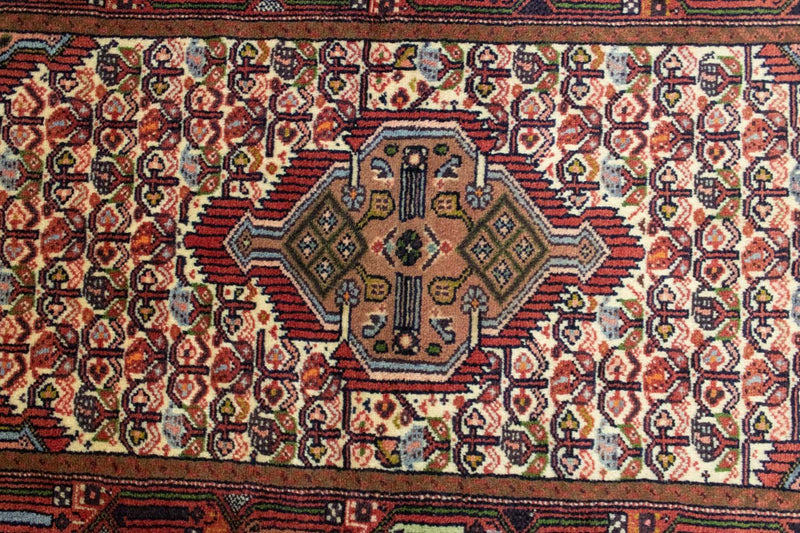 Tapis persan - Nomadic - 123 x 75 cm - beige