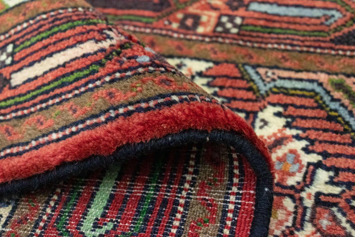 Tapis persan - Nomadic - 123 x 75 cm - beige