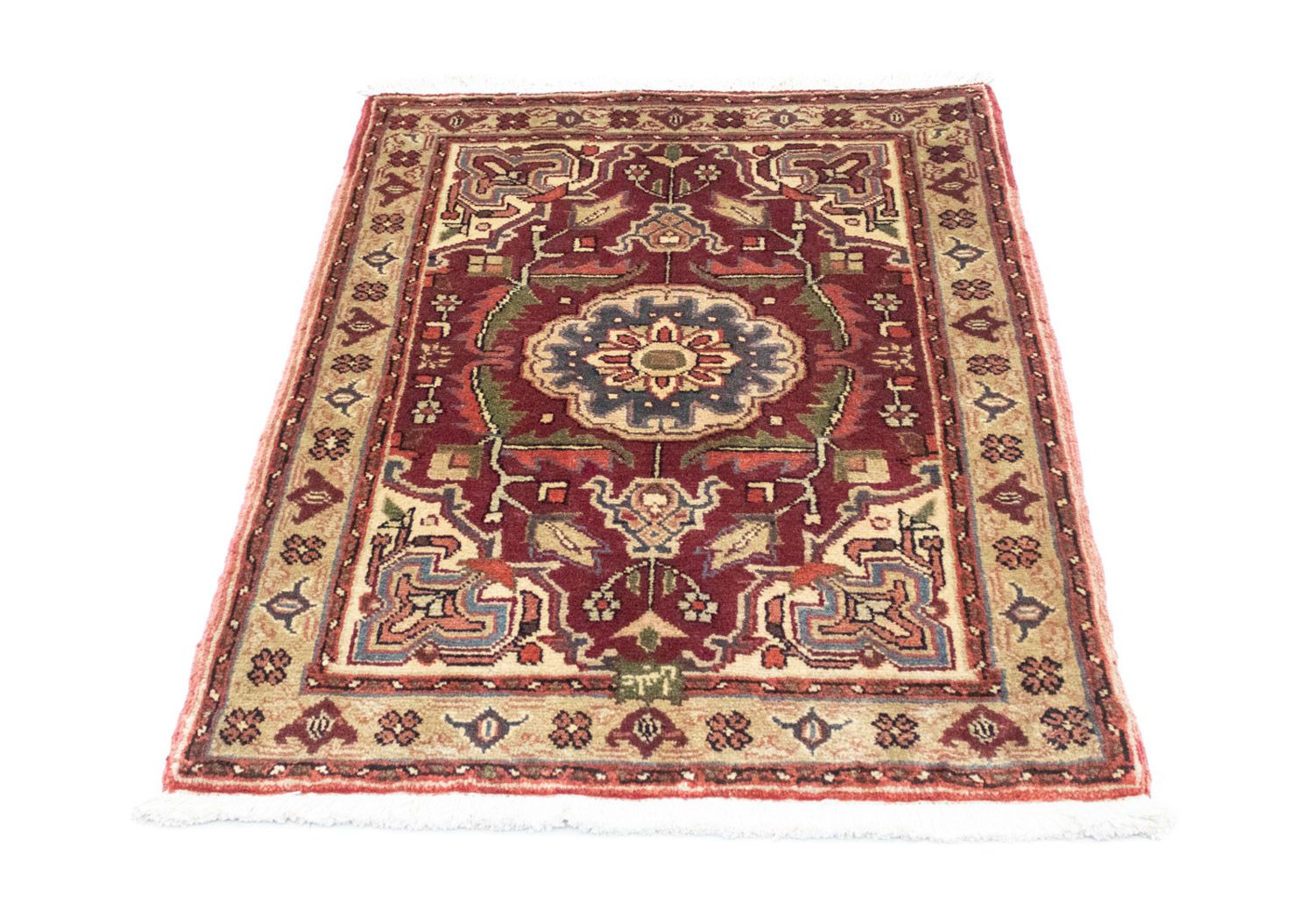 Tapis persan - Nomadic - 112 x 84 cm - rouille
