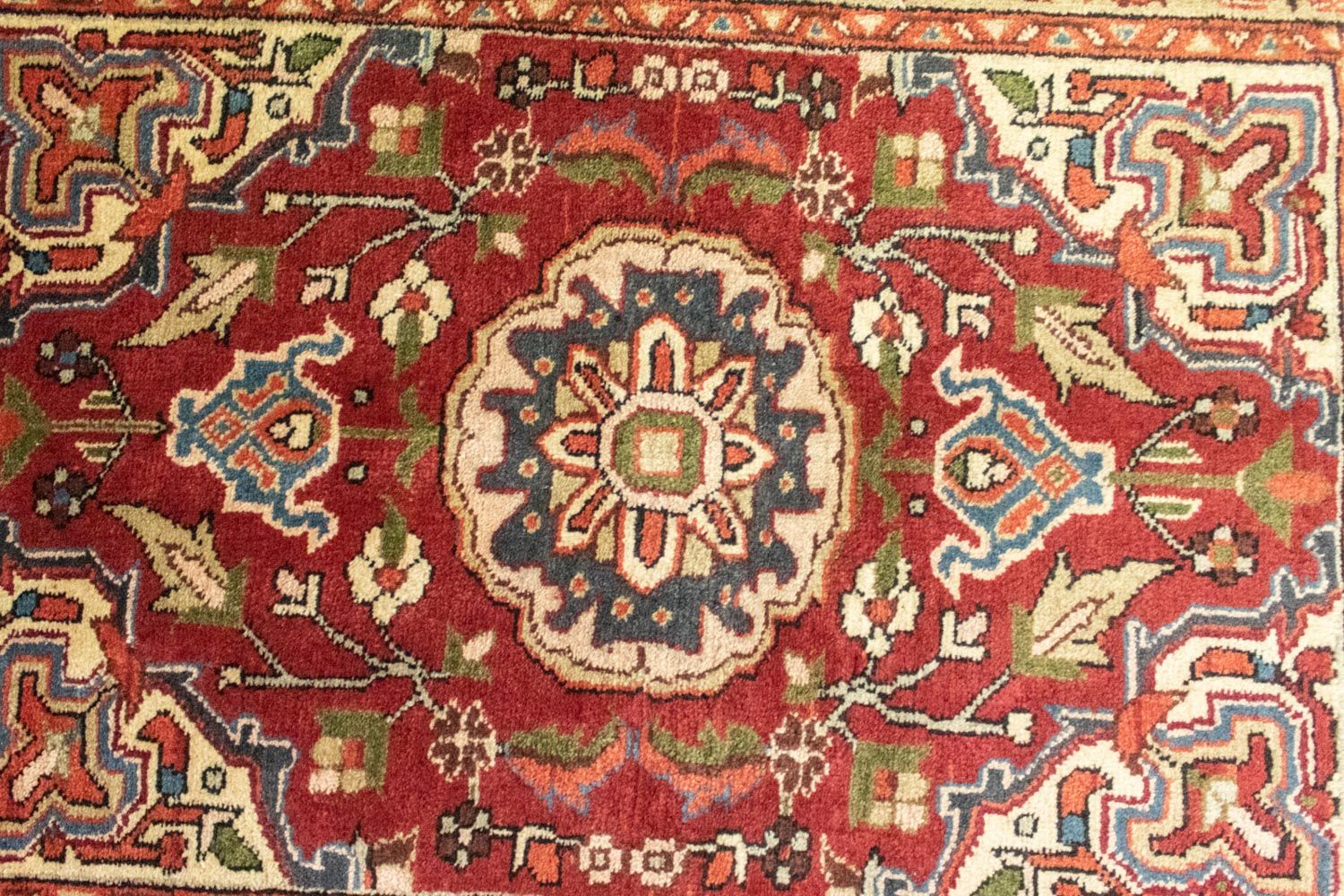 Tapis persan - Nomadic - 116 x 85 cm - marron