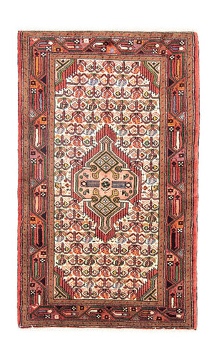 Tapis persan - Nomadic - 135 x 83 cm - marron