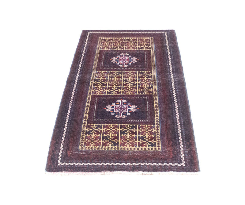 Tapis Belutsch - 164 x 82 cm - bleu