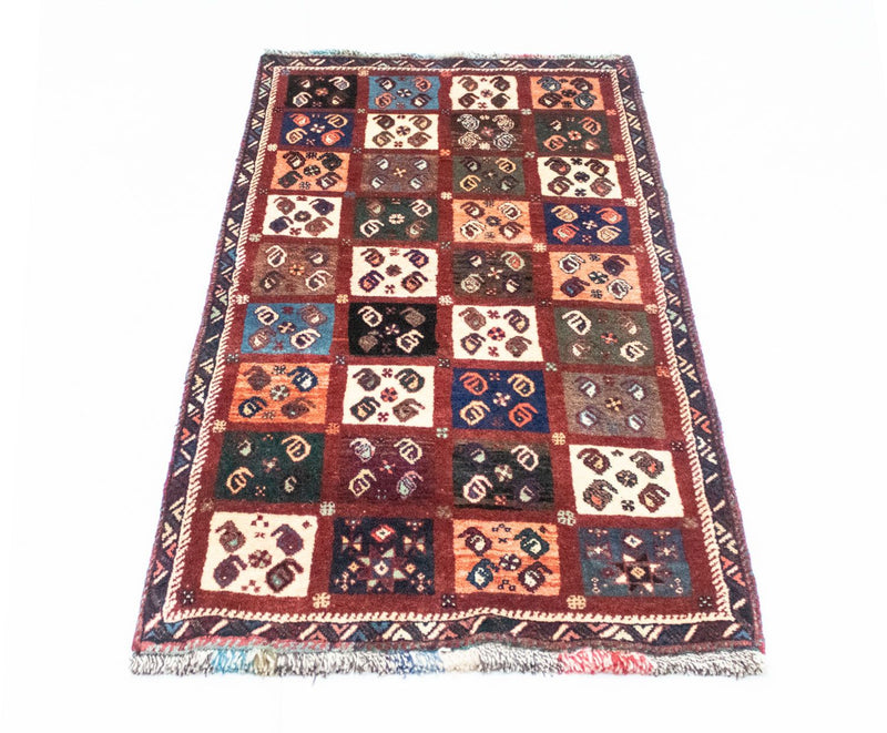Tapis persan - Nomadic - 146 x 77 cm - multicolore